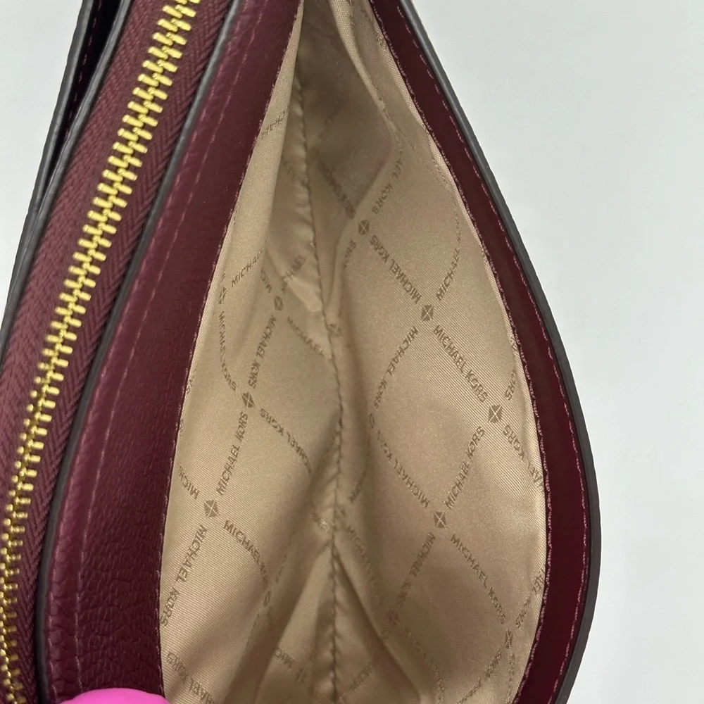Michael Kors Burgundy Crossbody Bag - Picture 10 of 14